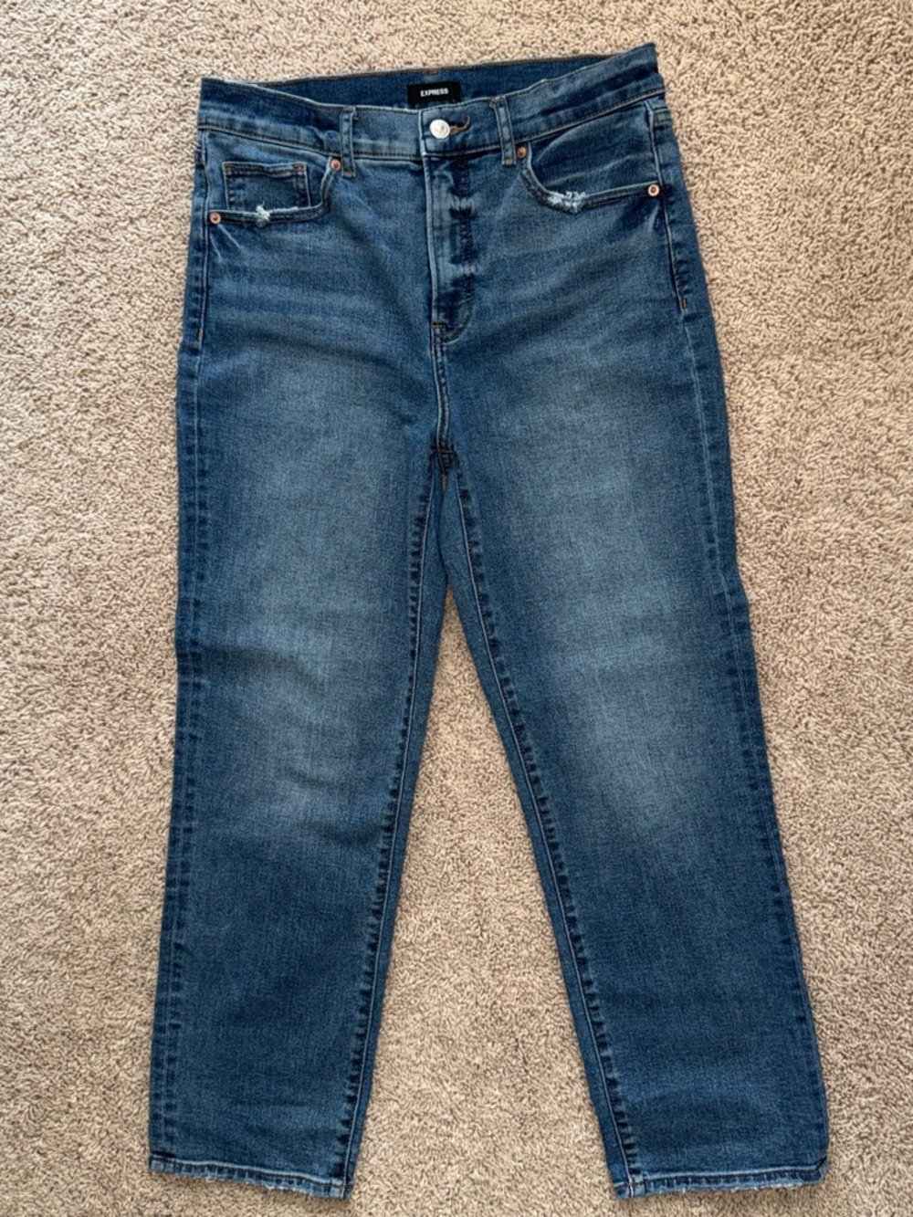 Express Women’s High-Rise Straight Jeans